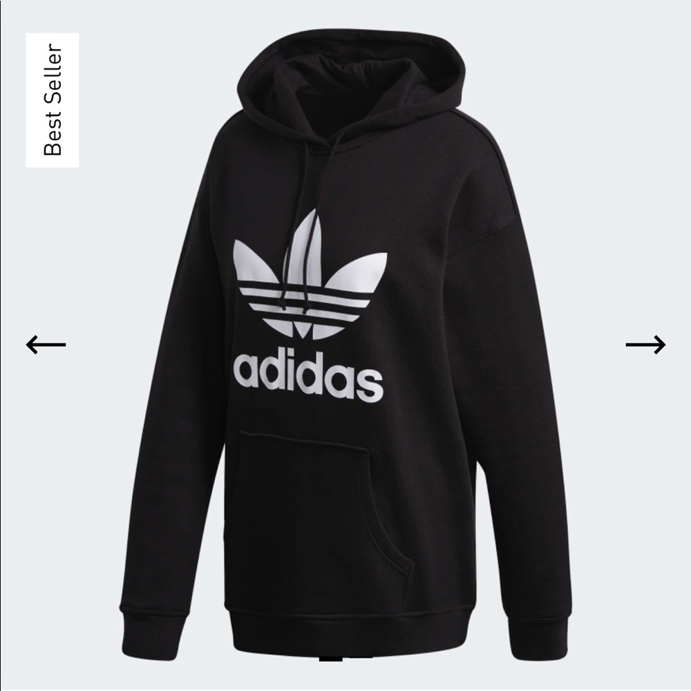 Adidas Trefoil oversized hoodie